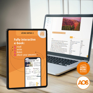 Učimo srpski 2 e-book and Online Program